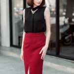 Những điều cần lưu ý khi chọn chân váy trung niên