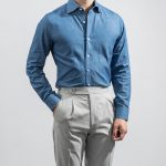 7 cách mặc áo màu xanh cho các quý ông