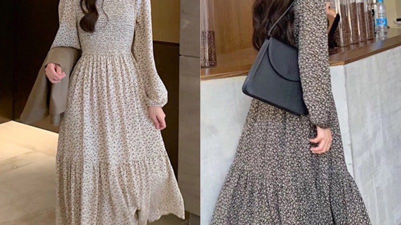 10 Những Mẫu Váy Dáng Dài Đẹp Giá Tốt T012023 Váy Đầm Công Sở Dáng Dài  12 Kiểu Ai Mặc Cũng Đẹp